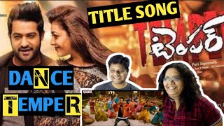 Temper Title Video Song | Temper Title Song REACTION | JR NTR | Kajal Agarwal | TEMPER title song |