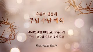 2020년 주님 수난 예식-생중계