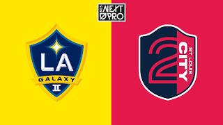 HIGHLIGHTS: LA Galaxy II vs St Louis CITY2  (July 9, 2023)