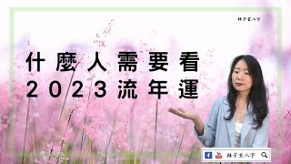 什麼人需要看2023流年運 | 命理知識 (繁/簡 雙語字幕)