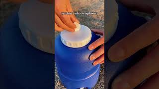 5L cooler jug From HS plastic