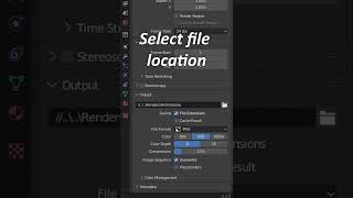 Render animation as .mp4 file in under 1 minute | Blender Basics