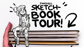 I FINISHED MY SKETCHBOOK! | Sketchbook Tour No. 24