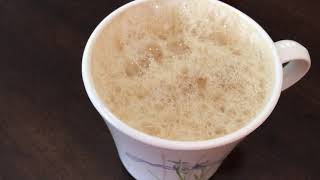 Make Indian Chai / Chaya using microwave and tea bag ചായ