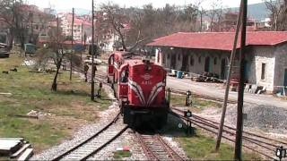 Alco action at Tripolis station