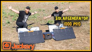 Wir testen den Jackery Solargenerator 1000 Pro - Prepper Krisenvorsorge Camping Vanlife