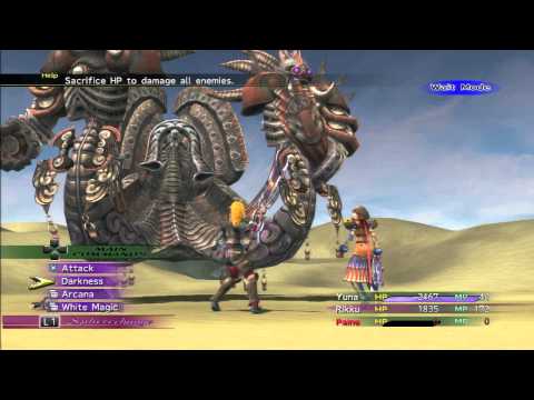 Final Fantasy X-2 Remaster - Boss: Angra Mainyu