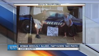 Dane County Sheriff: Pair took mocking photo following serious crash