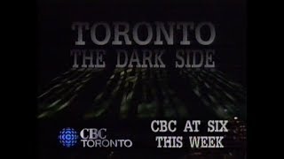 November 1989 CBC commercial breaks/The National open (CBLT Toronto-Hamilton)