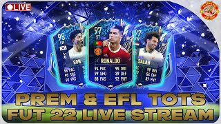 Premier League TOTS PACK OPENING 🔴 LIVE FIFA 22 FUT Champs Ultimate Team Fifa Stream Ep 132
