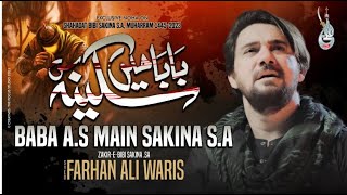 Farhan Ali Waris Baba Main Sakina Farsi 2023 بابا میں سکینہ اردو فارسی پاکستانی