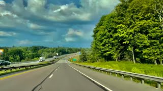 Scenic drive to Cumberland Maryland