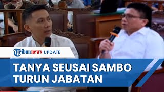 Chuck Putranto Baru Berani Pancing Sambo Setelah Turun Jabatan dari Kadiv Propam Jadi Pati Yanma