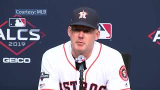 A. J. Hinch explains why they were humiliated by the Yankees