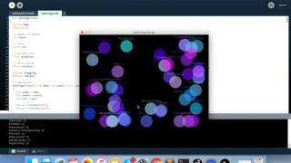 Twitter Trending Data Visualization using Twitter4J in Processing