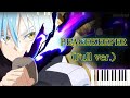 [That Time I Got Reincarnated as a Slime Season 3 OP] PEACEKEEPER (Full ver.) Piano Arrangement