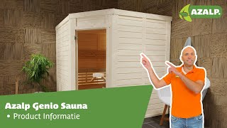 Een sauna kopen bij Azalp - De Azalp Genio sauna