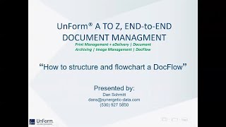 How to structure and flowchart a DocFlow