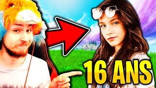 cette fille de 16 ans detruit des joueurs pros sur fortnite battle royale - fortnite fille
