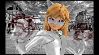 Miraculous Ladybug Speededit Female Chat Blanc