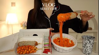 SUB•VLOG🌭 Living Alone Diaries, Cooking, Triple rose hot dog, Gyeongju trip, Ruined vegan canule..