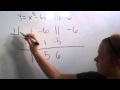 Solving Cubic Equations graphing & synthetic division)