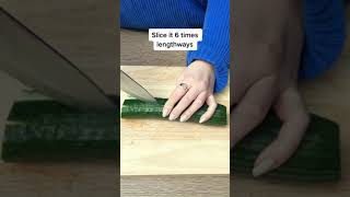 CUCUMBER DICING HACK