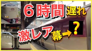 【大幅遅延で打ち切り】浜松止まりになった、寝台特急サンライズ瀬戸\u0026出雲号がやってきた！