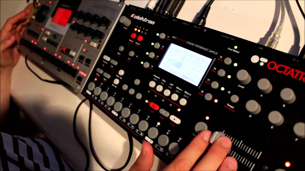 Octatrack Machinedrum Techno Jam Youtube