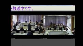 令和元年12 月16日　第4回定例会全員協議会