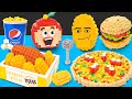 Gegagedigedagedago in the Lego Food World of Apu | Lego Food Adventures | Lego Apu and Friends