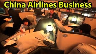 China Airlines Business Class - Taipei to San Francisco