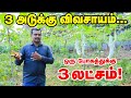 3 அடுக்கில் செய்தால் இவ்வளவு பயன்களா ! | ஒரு போகத்துக்கு 3 லட்சம் | Vrisham Nature Farm