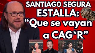 🔴SANTIAGO SEGURA CABREAD0 ARREMETE contra la IZQUIERDA que LLAMA FASC1STA a EST0🔥