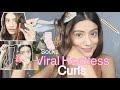 Trying out Viral Heatless Curls | Mansi kukreja