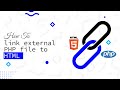 How to link external PHP file to HTML | Codeleaks