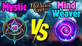 MYSTIC vs. MIND WEAVER Mod Class COMPARISON Baldur's Gate 3