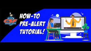 How To Pre Alert via Dashboard