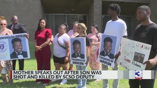 Mother demands transparency after son killed by Shelby County deputy