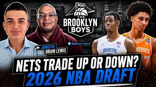 Brooklyn Nets TRADE UP or DOWN in 2026 NBA Draft? Brian Lewis Reveals LATEST INTEL