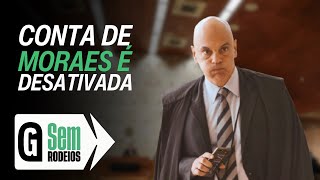 Moraes multa X em R$ 8 milhões e sua conta é desativada na rede / GAZETA DO POVO