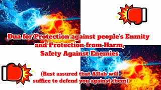 Dua for Protection against people's Enmity and Protection from Harm/#Szmuslimah/#dua/#shorts