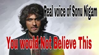 Sonu Nigam singing songs  without any musical instrument live....
