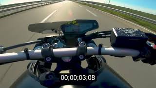 YAMAHA MT-09 | 50-200 km/h BRUTAL ACCELERATION 🔥