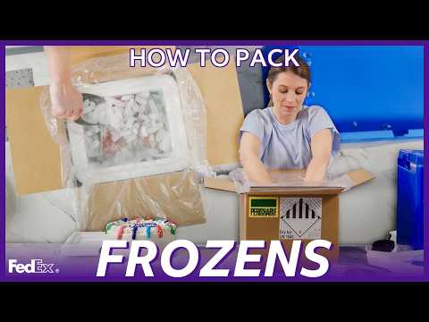 Can FedEx ship frozen food?