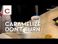 Caramelize Don't Burn | Chef Ligia Richter | Tips #shorts