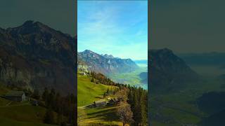 “The lake that mirrors the sky 🌤️ | Alpstein, Switzerland [4k]” #shorts #travel #switzerland