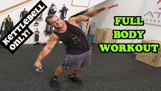 Intense 10 Minute FULL BODY Kettlebell Workout