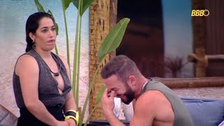 DESRESPEITO COM A DANIELA!!! DIEGO HYPÓLITO RI DA IRMÃ NOVAMENTE!!! Olha o climão que está | BBB25