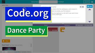 Dance Party Puzzle 1 - Code.org Tutorial with Answers